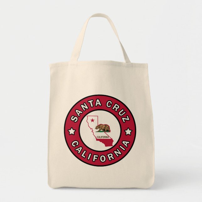 Tote Bag Santa Cruz California (Devant)