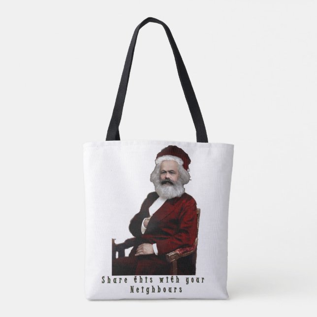 Tote Bag SantaKarl MarXmas (Dos)
