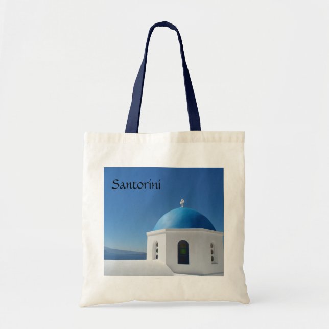 Tote Bag Santorini, Grèce (Devant)