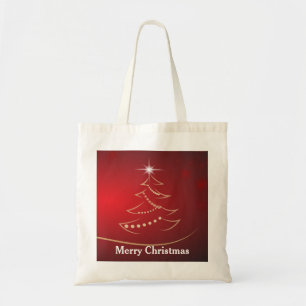 Tote Bag Sapin de Noël décoratif personnalisé Cadeau de Noë