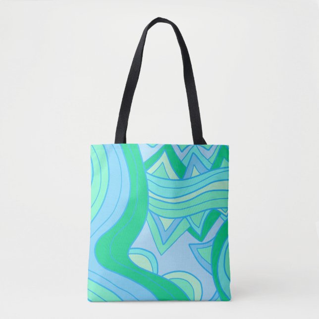 Tote Bag Sarcelle Groovy (Devant)