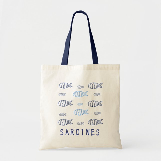 Tote Bag Sardines (Devant)