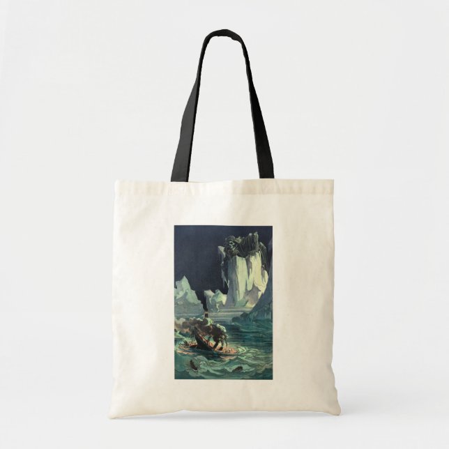 Tote Bag Sargasso Sea Grim Reaper & Sinking du Titanic (Devant)