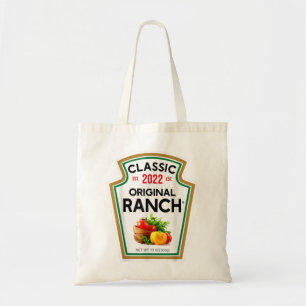Tote Bag Sauce Ranch Salade verte Dressing Costume d'Hallow