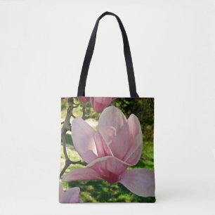 Tote Bag Saucer Magnolia Blossom Sag - Personnalisé
