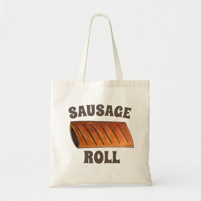 Tote Bag Saucisson Roll British Food Savoureux Pâtisserie C (Devant)