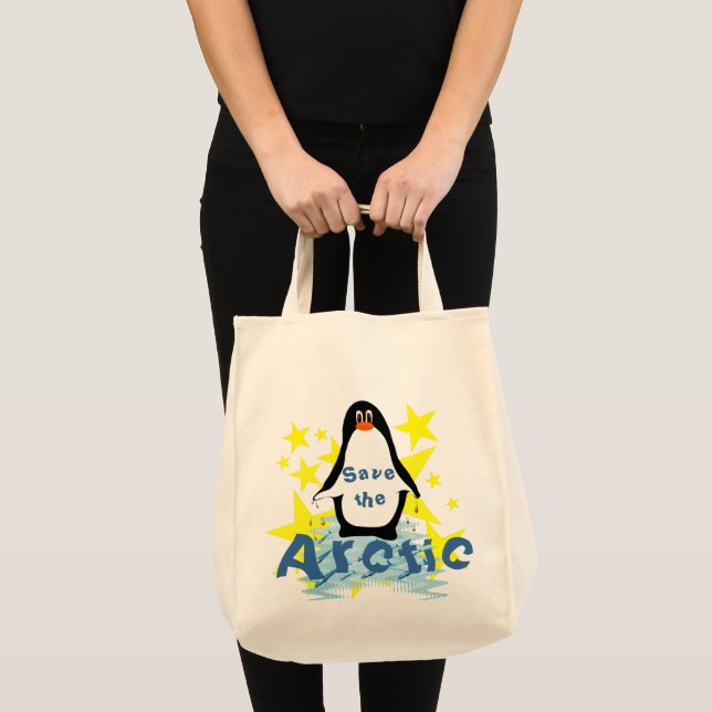 Tote Bag Sauver l'Arctique (Devant (produit))