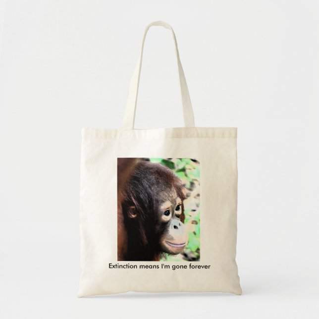 Tote Bag Sauvez la faune et l'habitat naturel (Devant)
