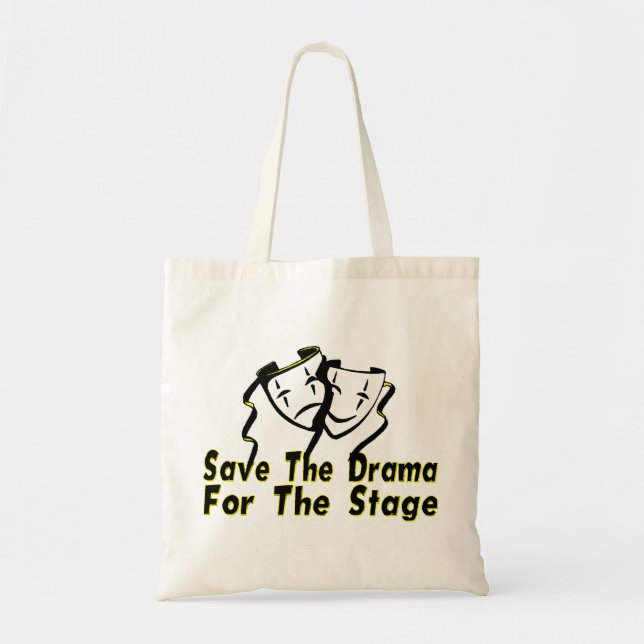 Tote Bag Sauvez le drame pour l'étape (Devant)
