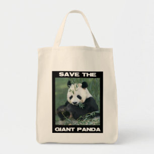 Tote Bag Sauvez le panda géant