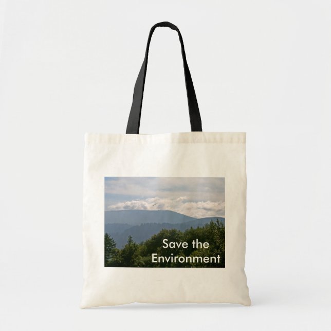 Tote Bag Sauvez l'environnement (Devant)