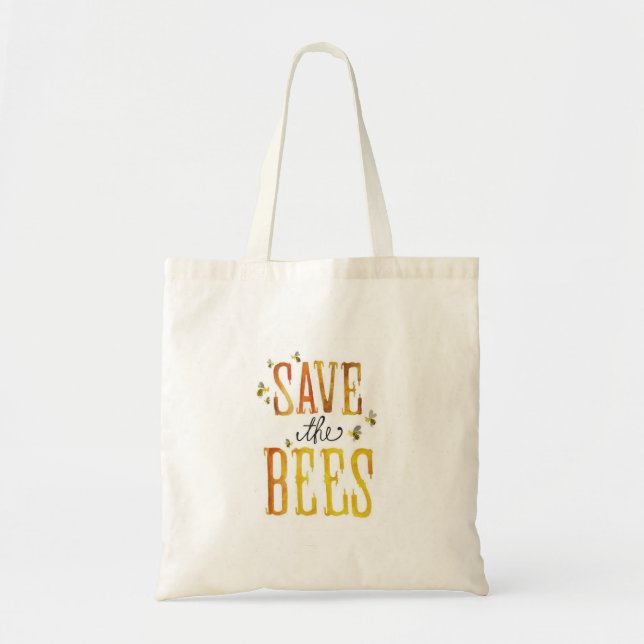 Tote Bag Sauvez les abeilles (Devant)