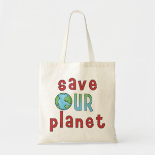 Tote Bag Sauvez notre planète Bag* *Accent
