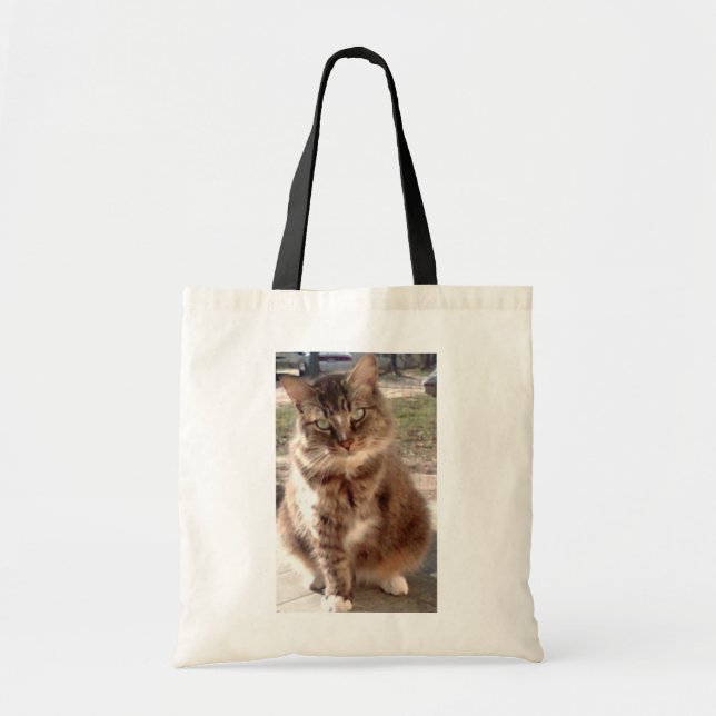 Tote Bag Sauvez un chat, sauvez la planète (Devant)