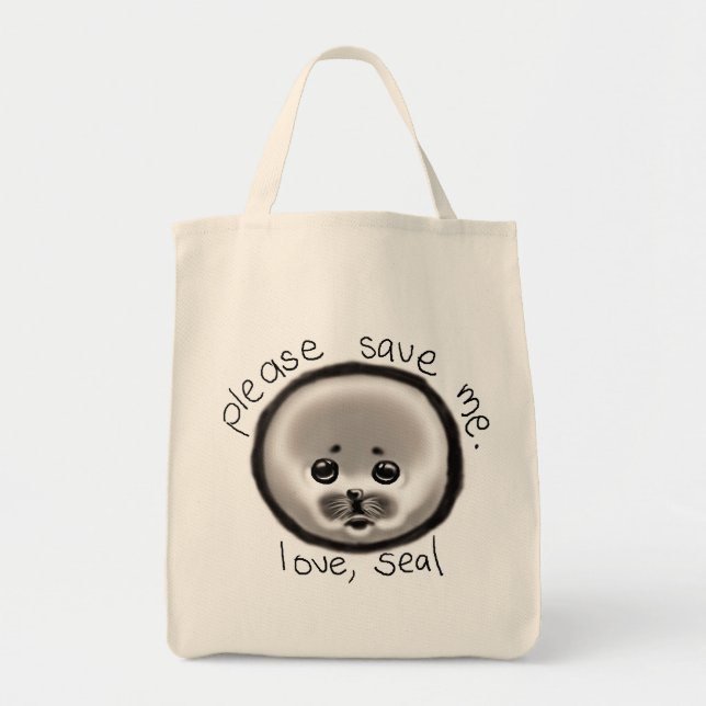 Tote Bag sauvez un joint (Devant)