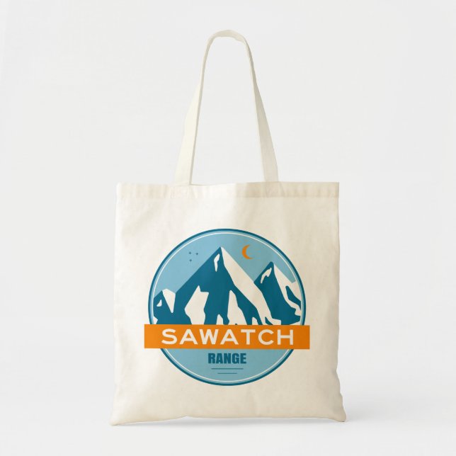 Tote Bag Sawatch Range Colorado (Devant)