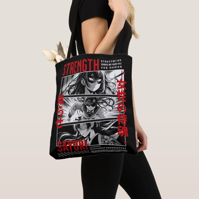 Tote Bag SAYURI –Force dans le Silence (De près)