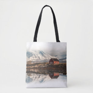 Tote Bag Scandinavie Boat House Paysage Photo