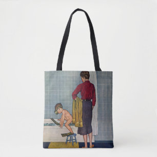 Tote Bag Scaphandre dans le baquet