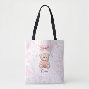 Tote Bag Scarlett Conception personnalisée d'ours en pelu