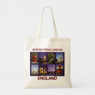 TOTE BAG SCÈNE DE LONDRES PAR MOJISOLA A GBADAMOSI OKUBULE