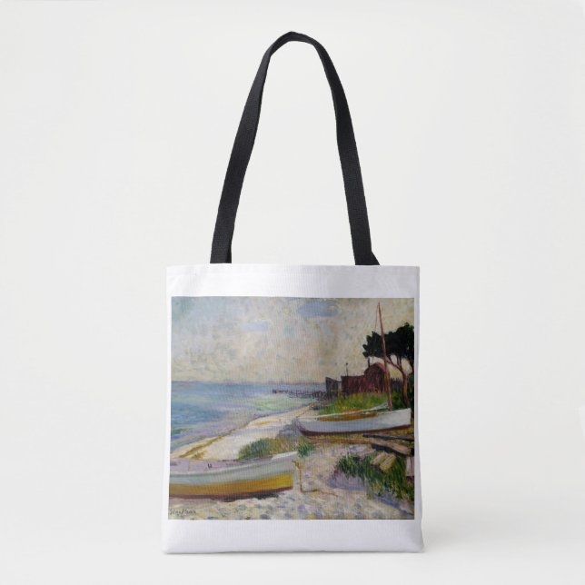 Tote Bag Scène de plage par William Glackens (Devant)