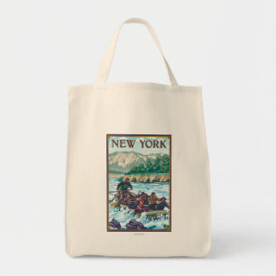 Tote Bag Scène de Rafting sur la rivière New York