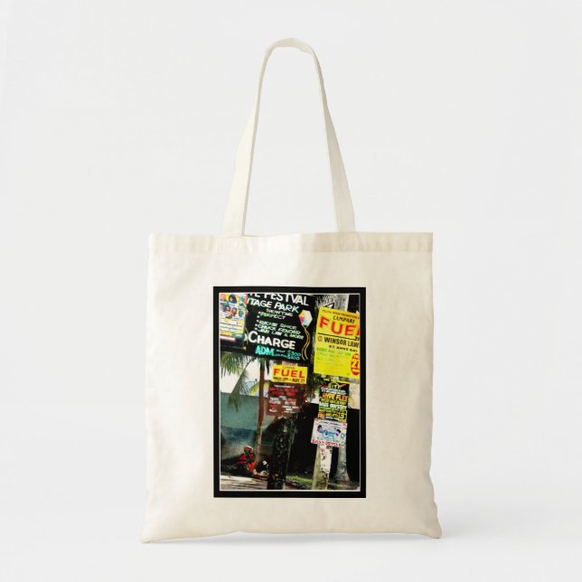 Tote Bag Scène de rue jamaïcaine (Devant)