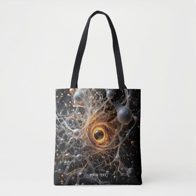 Tote Bag Scène spatiale Abstraite Imaginaire (Devant)