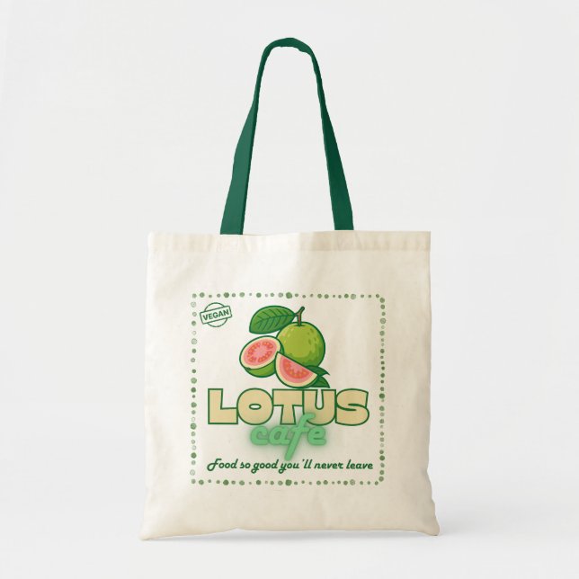 Tote Bag Scènes de l'Odyssée - Mangeurs de lotus (Devant)