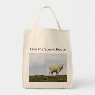 Tote Bag Scenic Route Goat