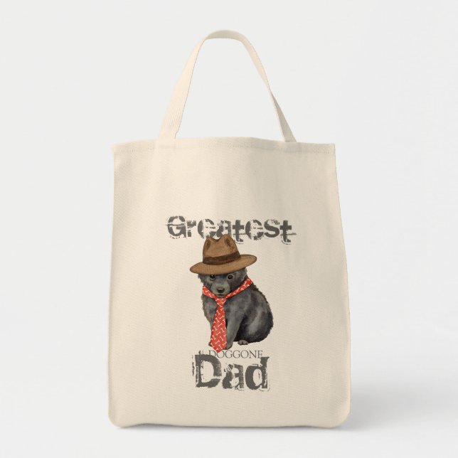 Tote Bag Schipperke Papa (Devant)