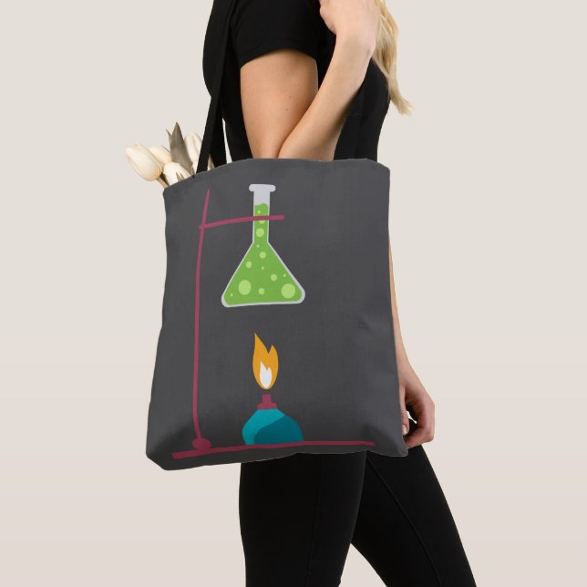 Tote Bag Science chimie équipement de science mignon (De près)