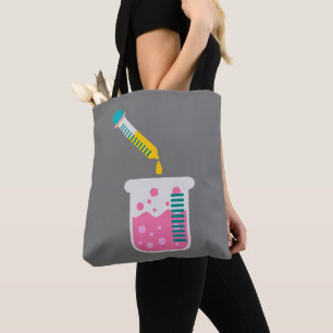 Tote Bag Science chimie équipement scientifique mignon