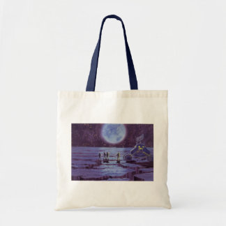 Tote Bag Science-fiction vintage Rover terrestre Aliens sur