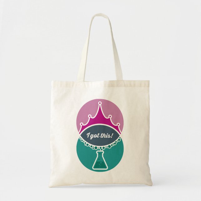 Tote Bag Science Princesse (Muted) Fourre-tout de base (Devant)