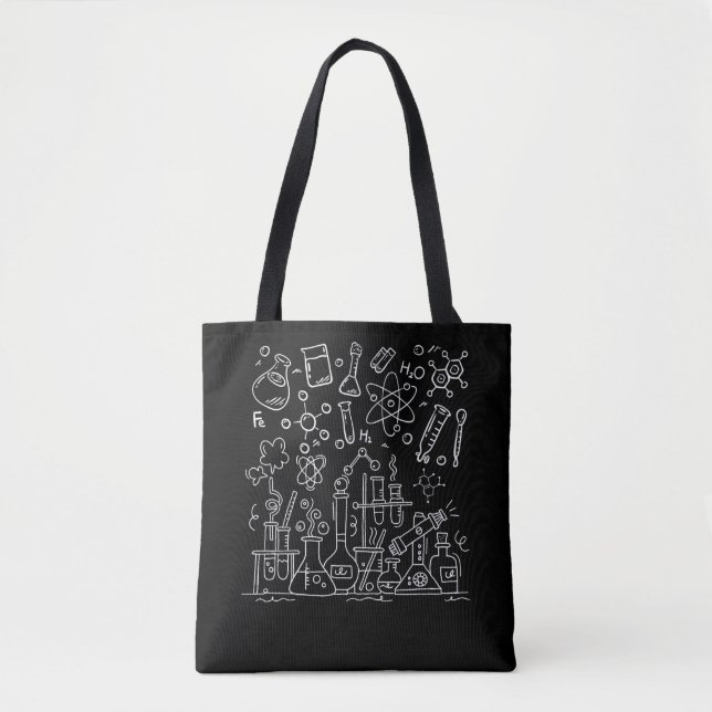 Tote Bag Sciences de l'équipement de laboratoire en chimie (Devant)