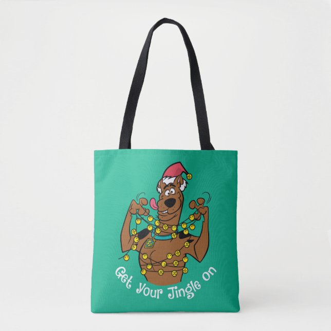 Tote Bag Scooby-Doo "Accrochez-vous à votre Jingle" (Devant)