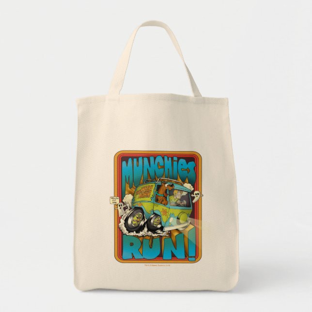 Tote Bag Scooby-Doo and Shaggy "Munchies Run!" (Devant)
