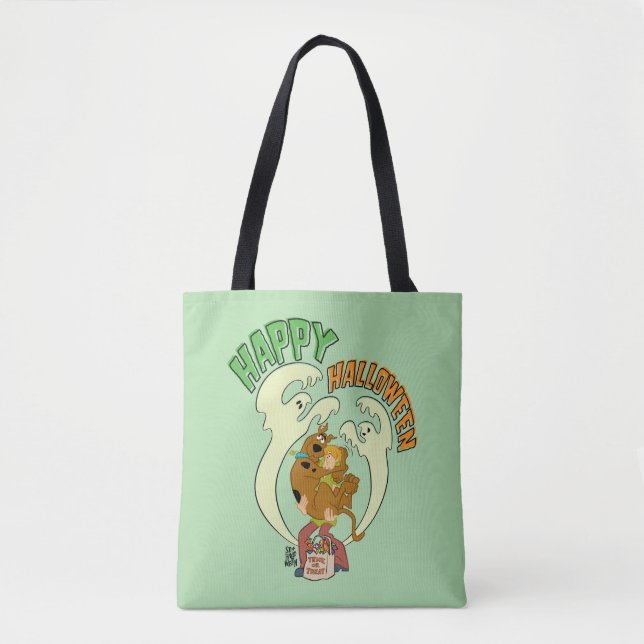 Tote Bag Scooby-Doo | Bonne Halloween (Devant)