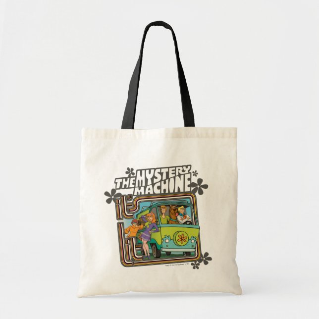 Tote Bag Scooby-Doo | "C'est Lit" Mystery Machine Graphic (Devant)