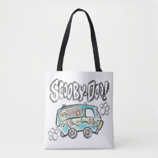 Tote Bag Scooby-Doo | Croquis de machine mystère