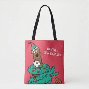 Tote Bag Scooby Doo Enveloppé Dans Des Wreath