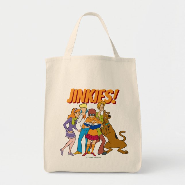 Tote Bag Scooby-Doo et le livre d'investigation de Gang (Devant)