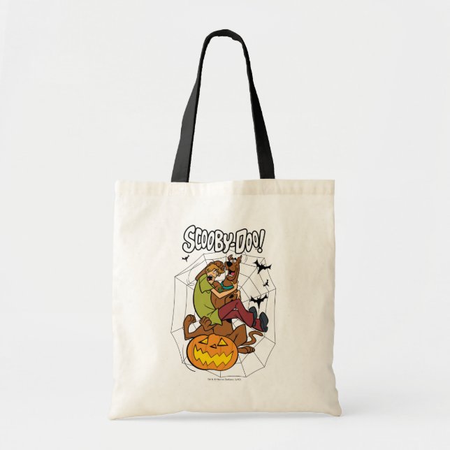 Tote Bag Scooby-Doo et Shaggy Halloween Fright (Devant)