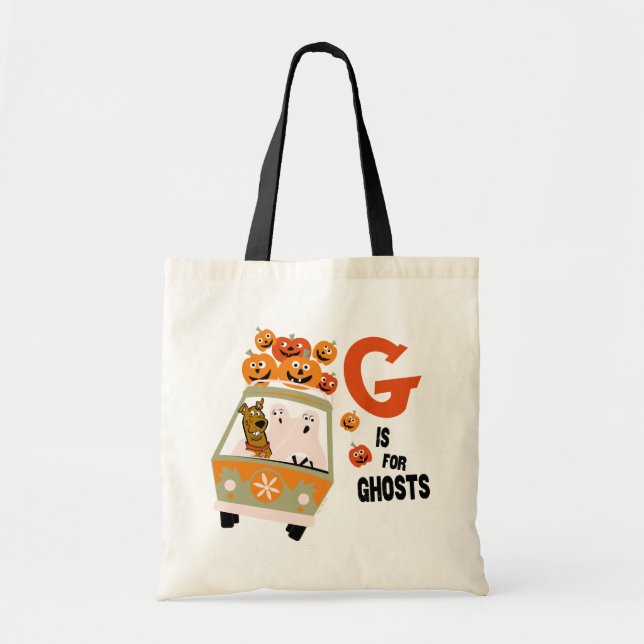 Tote Bag Scooby-Doo | G est pour Ghosts (Devant)