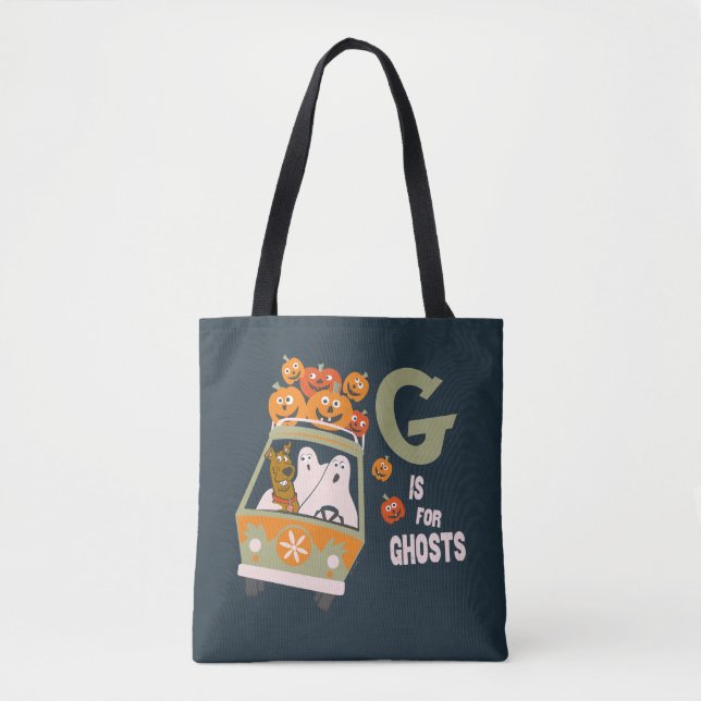 Tote Bag Scooby-Doo | G est pour Ghosts (Devant)