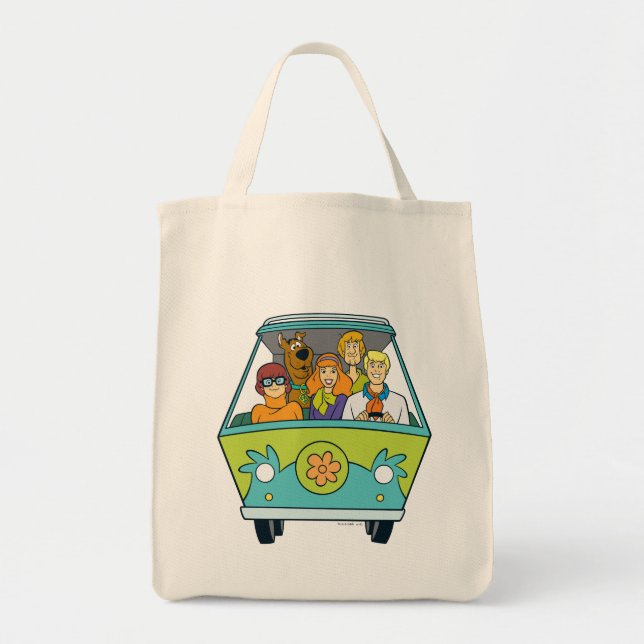 Tote Bag Scooby-Doo & Gang Mystery Machine (Devant)