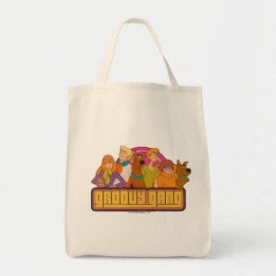 Tote Bag Scooby-Doo   Graphique de dessin rétro "Gang Super
