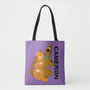 Tote Bag Scooby-Doo   Halloween Jack-O-Lantern
